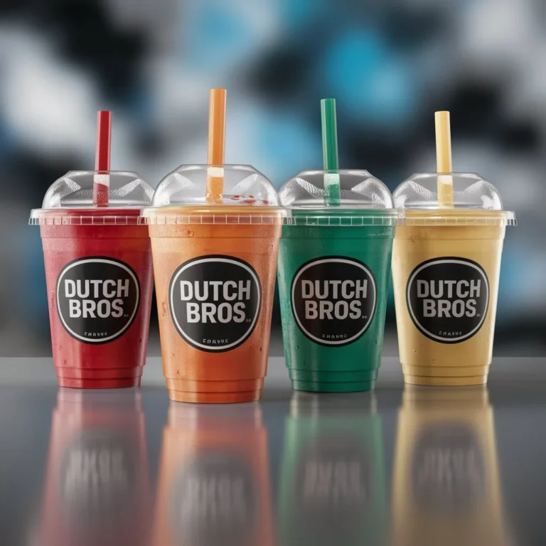 Dutch Bros Rebel Menu